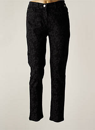 Pantalon slim noir AGATHE & LOUISE pour femme