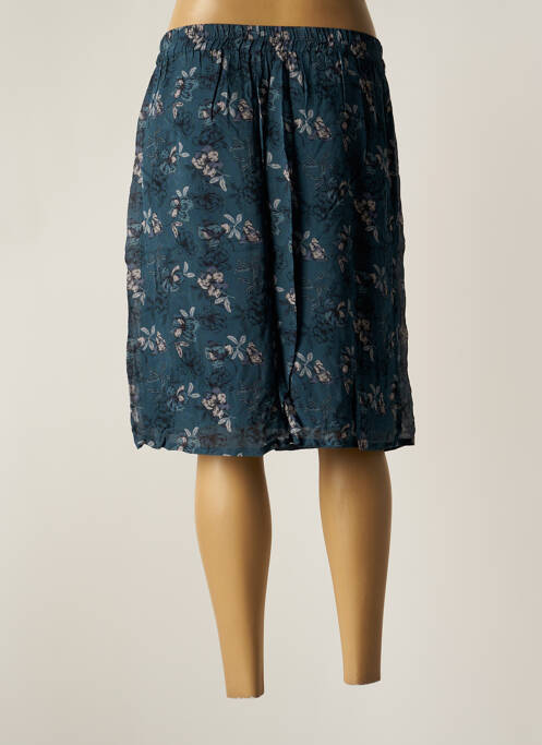 Jupe mi-longue bleu AGATHE & LOUISE pour femme