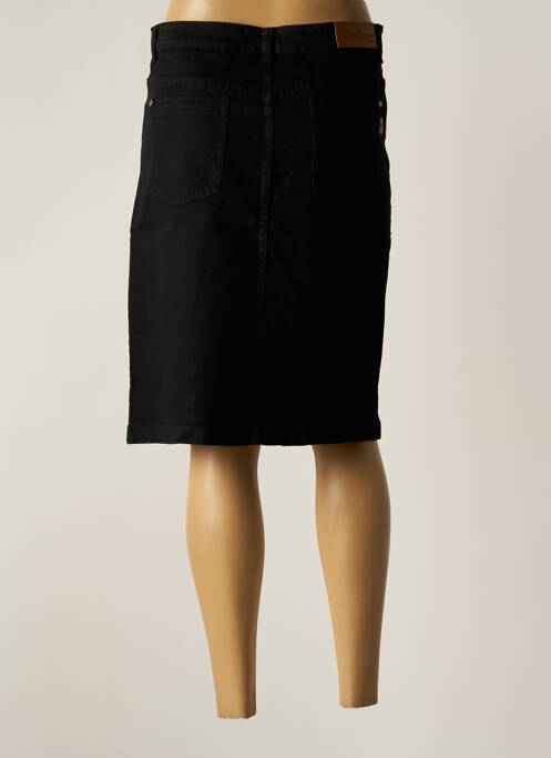 Jupe mi-longue noir AGATHE & LOUISE pour femme