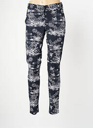 Pantalon chino noir TRAMONTANA femme