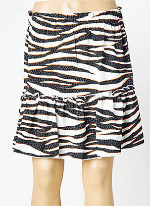 Jupe courte noir VOYELLES femme