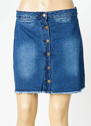 Jupe courte bleu BRAVE SOUL femme
