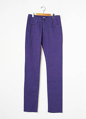 Pantalon slim violet ONADO femme