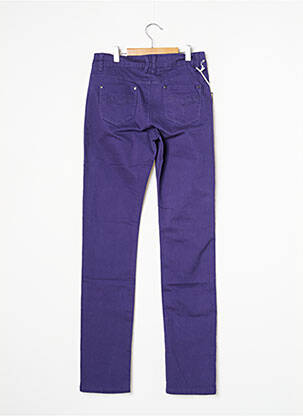 Pantalon slim violet ONADO femme