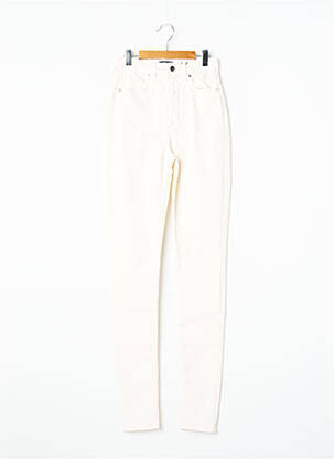 Pantalon slim blanc femme pas cher hotsell