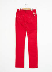 Pantalon slim rouge ONADO pour femme seconde vue