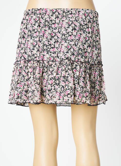 Jupe courte noir VOYELLES pour femme