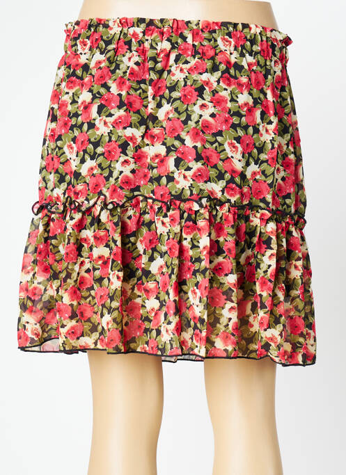 Jupe courte rouge VOYELLES pour femme