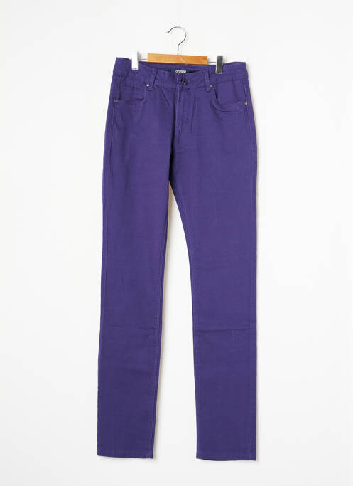 Pantalon slim violet ONADO pour femme