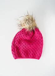 Bonnet rose EISBÄER pour femme seconde vue