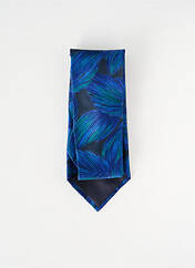 Cravate bleu PIERRE D'ESPOIS pour homme seconde vue