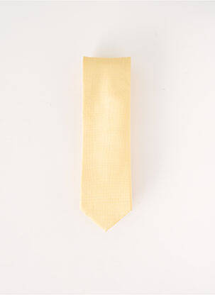 Cravate jaune JEAN CHATEL pour homme