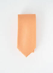 Cravate orange J.C PARIS pour homme seconde vue