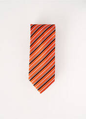 Cravate orange JEAN CHATEL pour homme seconde vue