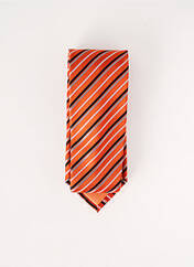 Cravate orange JEAN CHATEL pour homme seconde vue