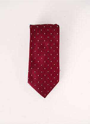 Cravate rouge J.C PARIS pour homme