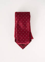 Cravate rouge J.C PARIS pour homme seconde vue