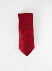 Cravate rouge JEAN CHATEL pour homme seconde vue