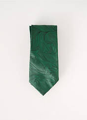 Cravate vert JACQUES FATH pour homme seconde vue