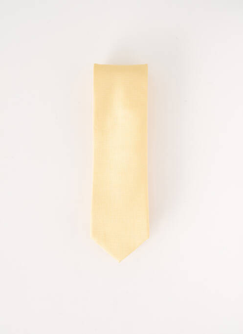 Cravate jaune JEAN CHATEL pour homme