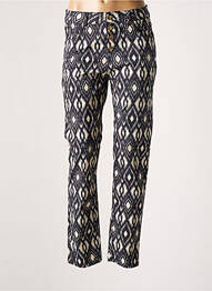 Pantalon droit stretch taille normale noir LES TROPEZIENNES PAR M.BELARBI femme