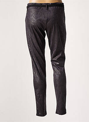 Pantalon slim stretch taille normale noir LO! LES FILLES femme