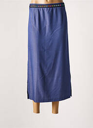 Jupe longue taille haute bleu LO! LES FILLES femme