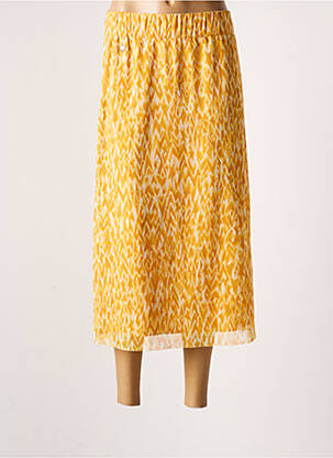Jupe longue imprimé fantaisie jaune STREET ONE femme