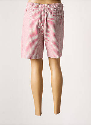 Bermuda taille élastique taille normale rouge STREET ONE femme