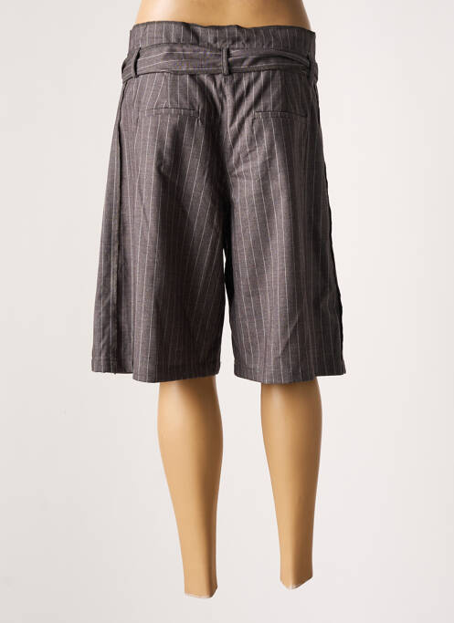 Bermuda gris NÜ pour femme