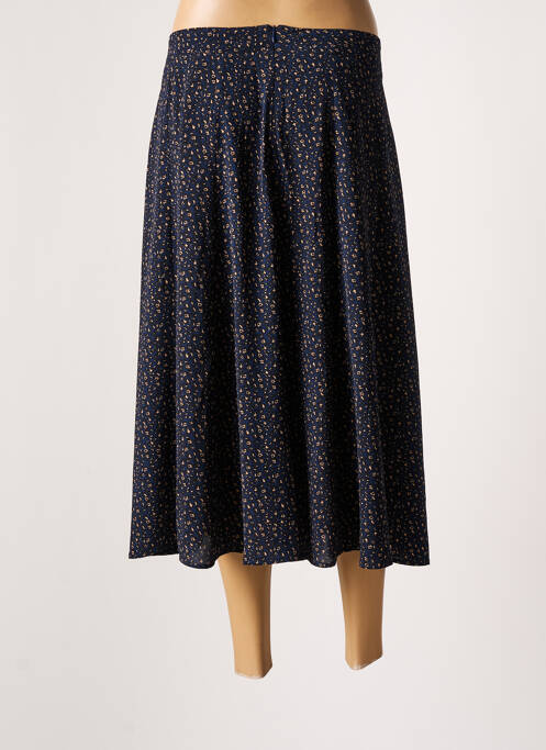 Jupe mi-longue bleu NÜ pour femme