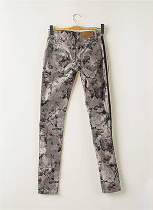 Pantalon slim stretch taille normale gris COCCARA femme