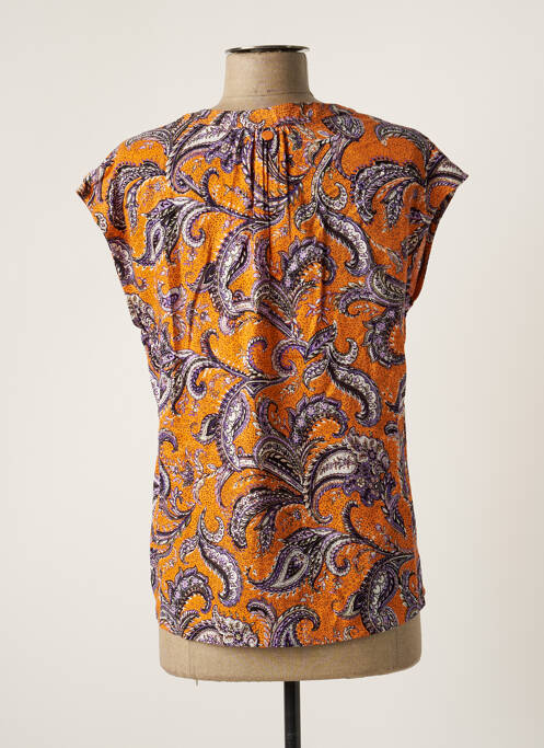 Top orange STREET ONE pour femme