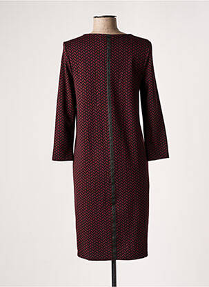 Robe mi-longue manches longues manches longues violet STREET ONE femme