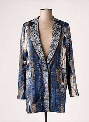 Blazer poches bleu NU JEANS femme