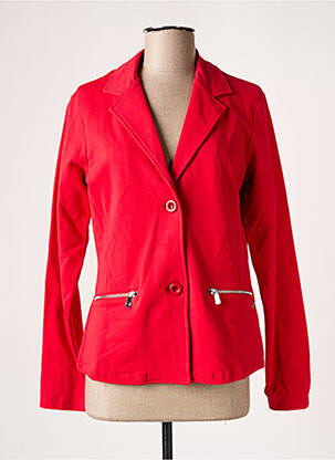 Veste casual col tailleur rouge GAUDI femme