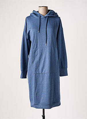 Robe pull bleu ICHI pour femme