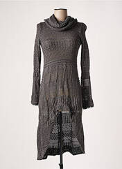 Robe pull gris MYTI pour femme seconde vue