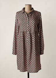 Robe courte manches longues manches longues noir TENSIONE IN femme