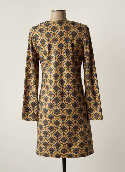 Robe mi-longue beige MD'M pour femme