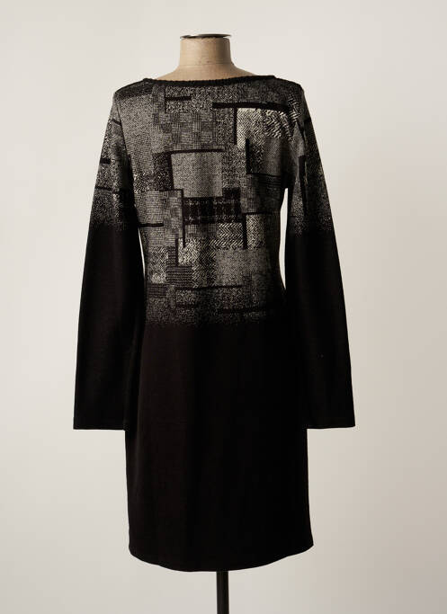 Robe mi-longue noir LO! LES FILLES pour femme