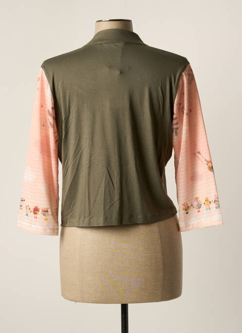 Veste casual coupe cintrée vert ANATOPIK femme