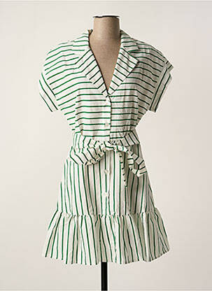 Robe mi-longue vert INDEE femme