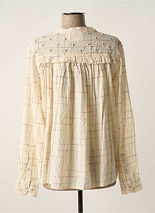Chemisier beige LEON & HARPER femme