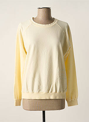 Sweat-shirt sans capuche beige DROLATIC femme
