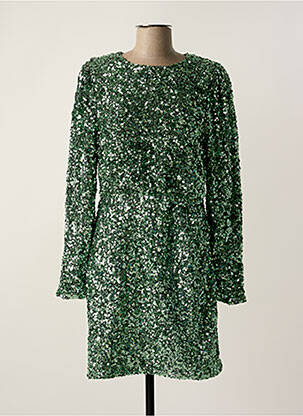 Robe mi-longue vert SELECTED pour femme