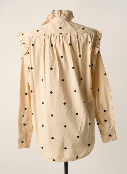 Blouse beige LAURENCE BRAS pour femme