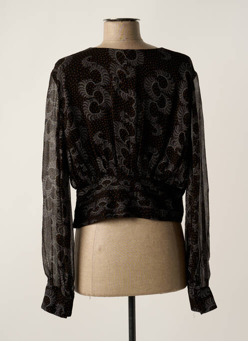 Chemisier noir IDANO pour femme