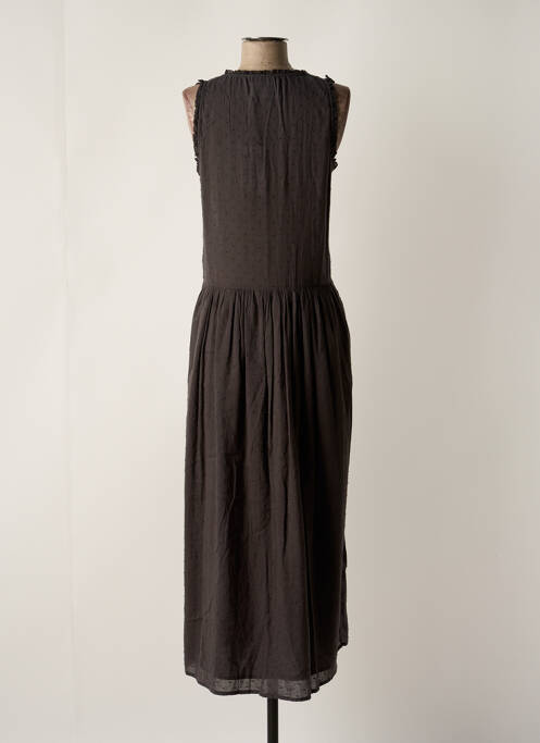 Robe longue gris LEON & HARPER pour femme