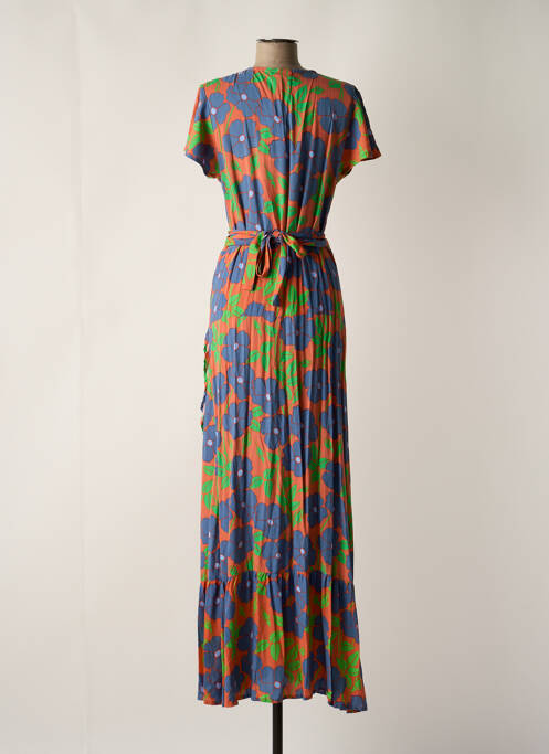 Robe longue orange GENESIS pour femme